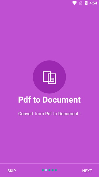 Fast PDF to Word Convert - Preview 1