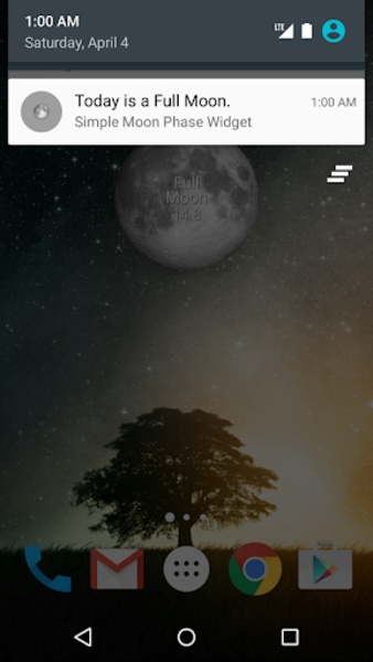 Simple Moon Phase Widget - Preview 2