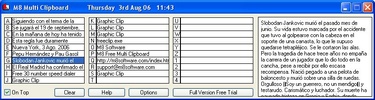 M8 Free Multi Clipboard screenshot 3