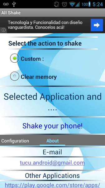 Shake Task Killer - Preview 1