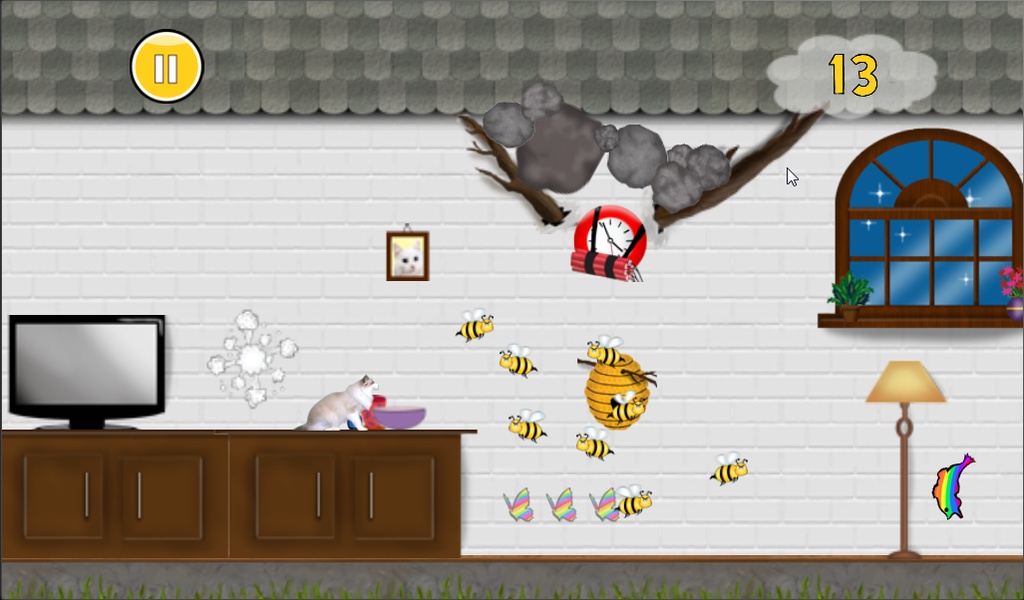 Catastrophe Cat, ninja runner game - Preview 3