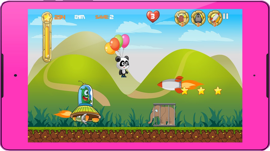 Super Baby Panda VS Alien Invader - Preview 3