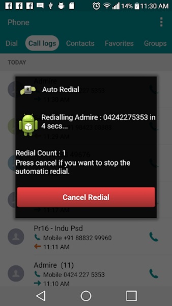 Auto Redial - Preview 3