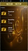 Poweramp Skin Dorado Gold screenshot 6
