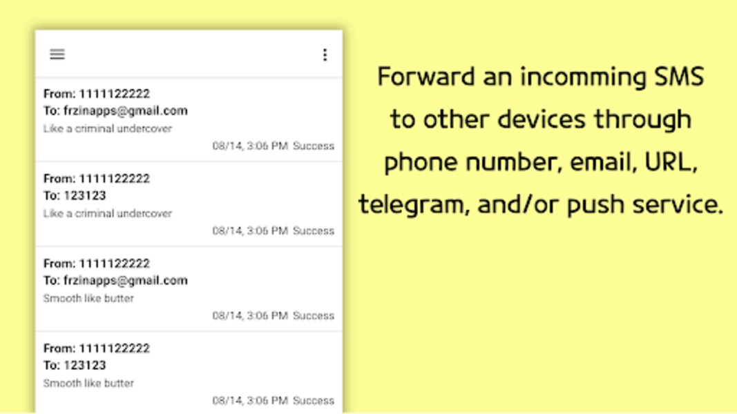 SMS Forwarder - Preview 5