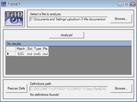 TrIDNet for Windows - Download it from Uptodown for free