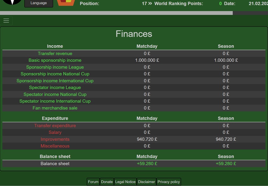 BFSMO - Best Fantasy Soccer Manager Online - Preview 5