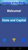 Geographic&Educational Quiz - World Capitals screenshot 8