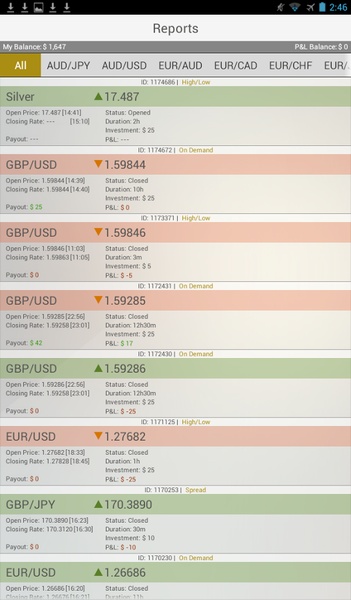 Alpari OptionTrader - Preview 2