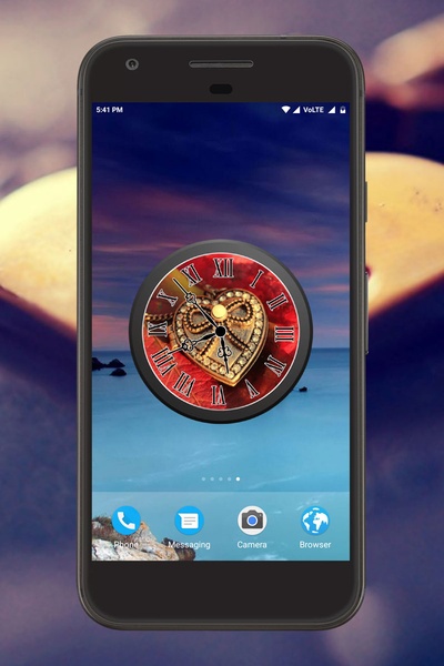 Locket Clock Live Wallpaper - Preview 4