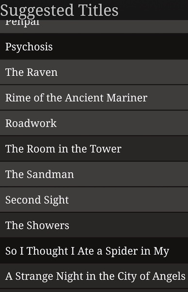CreepyPasta Reader - Preview 4
