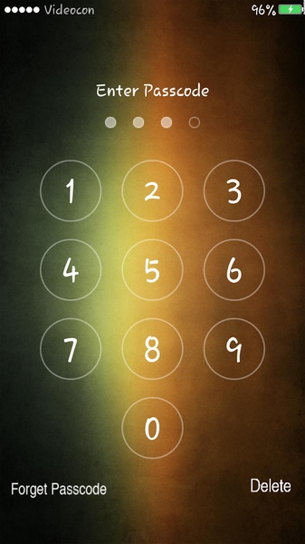 Pin Lockscreen - Preview 3