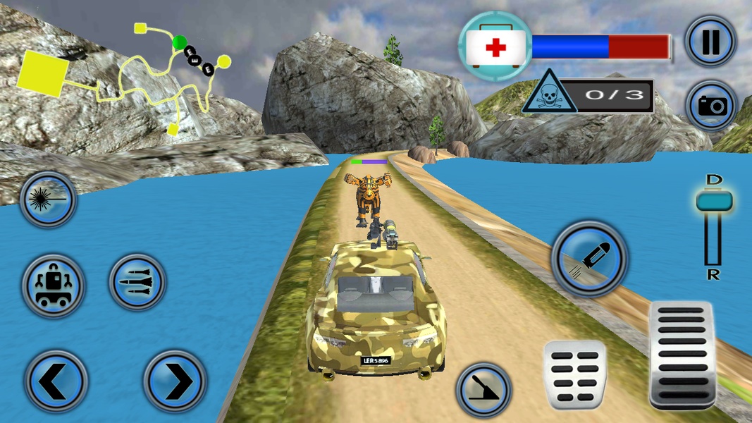 US Army Robot Transport Truck Driving Games - Preview 5