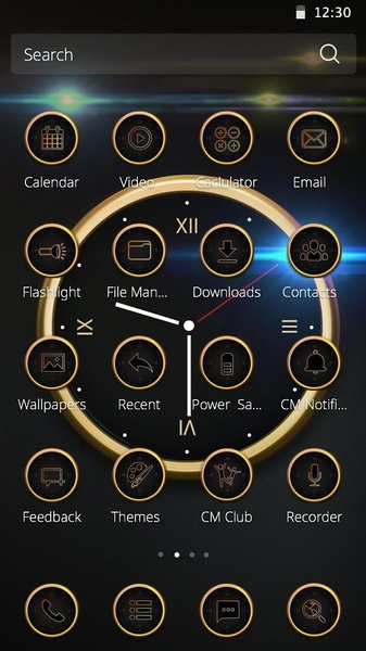 Luxury Clock Theme - Preview 3