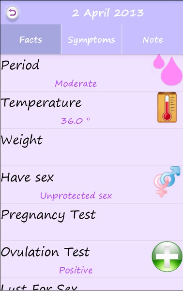 Menstrual Calendar - Preview 4