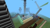 Illusian roller coaster map for mcpe screenshot 6