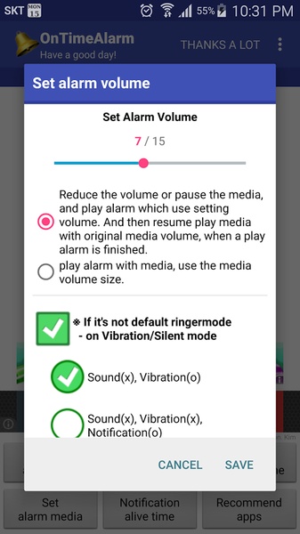 OnTimeAlarm - Preview 4