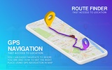 GPS maps and directions finder screenshot 1
