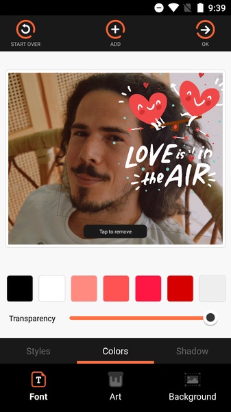 Photofont Text Over Photo - Preview 2