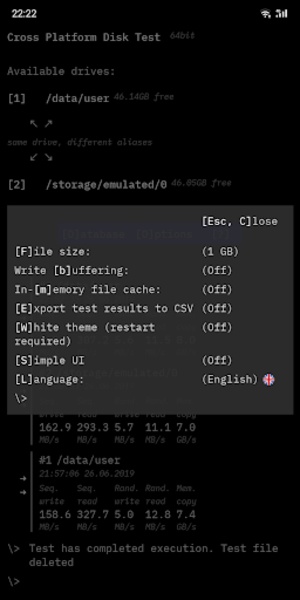 Cross Platform Disk Test - Preview 2