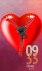 Romantic Heart Zip screenLock screenshot 6