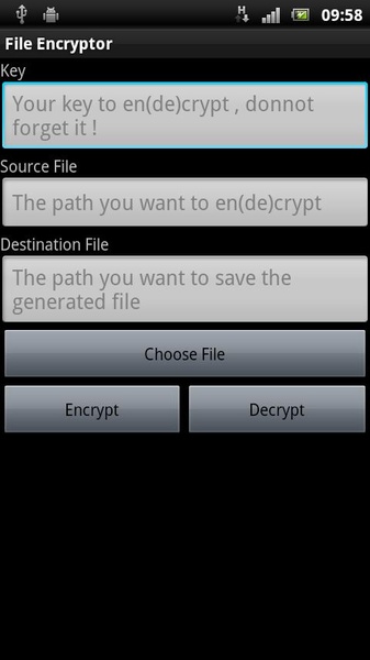 File Encryptor - Preview 2
