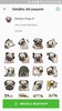 Stickers Pugs screenshot 1