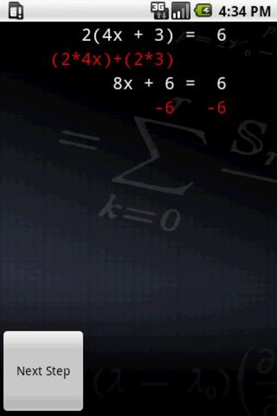 Algebra Tutor - Preview 3