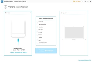 Wondershare MobileTrans screenshot 3