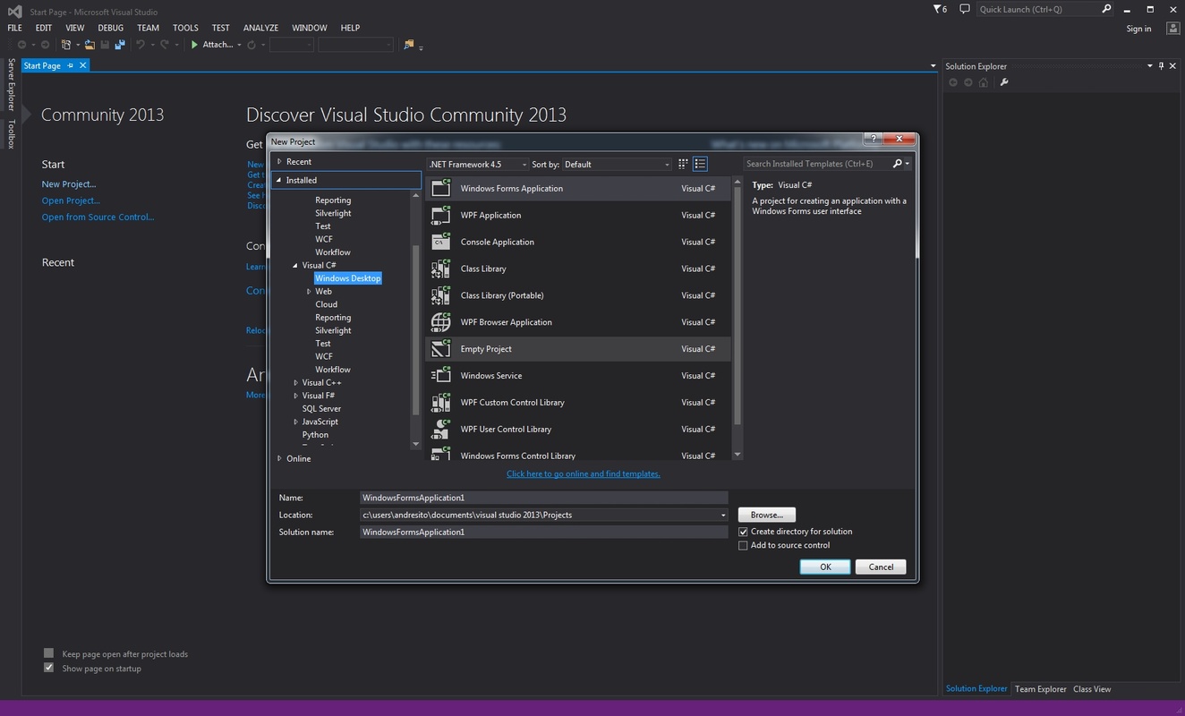 Visual Studio Community 16 8 For Windows Download