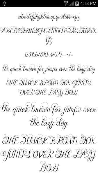 Romance Fonts 50 - Preview 4