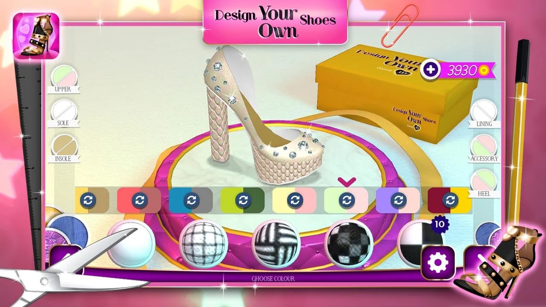 Design Your Own Shoes Game 3D - Preview 6