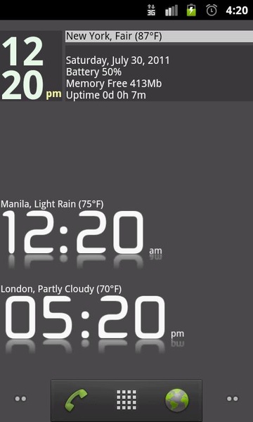 Advanced Clock Widget - Preview 6