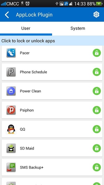 AppLock Plugin - Preview 4
