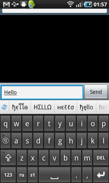 Symbols keyboard & text art - Preview 5