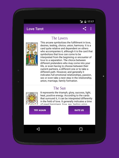 Free Tarot Reading - Preview 1