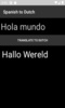 Spanish to Dutch Translator screenshot 4