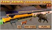 Farm Animal Transport Train 3D screenshot 5