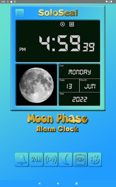 Moon Phase Alarm Clock - Preview 3