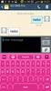 GO Keyboard Pink screenshot 9