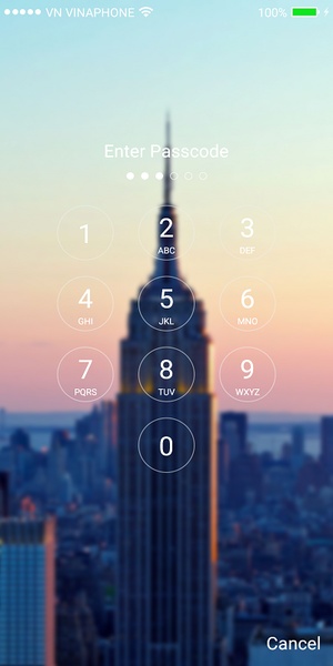 Lock Screen OS9 - Preview 5