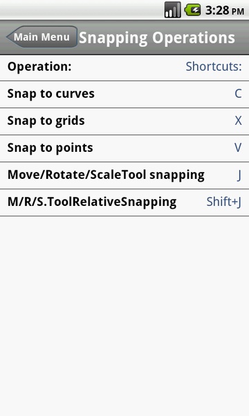 Shortcuts for Maya - Preview 12