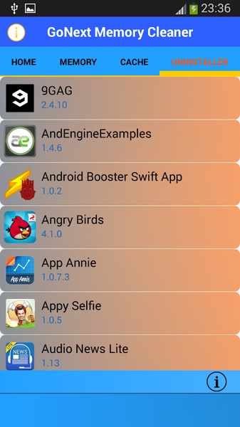 GoNext Memory Cleaner - Preview 1