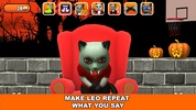 Talking Cat Leo Halloween Fun screenshot 2