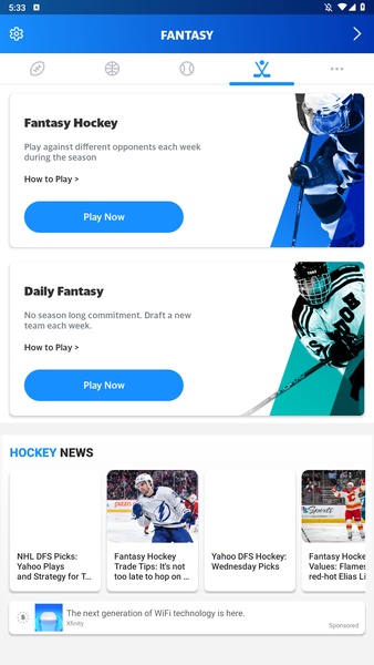 Yahoo Fantasy Sports - Preview 10
