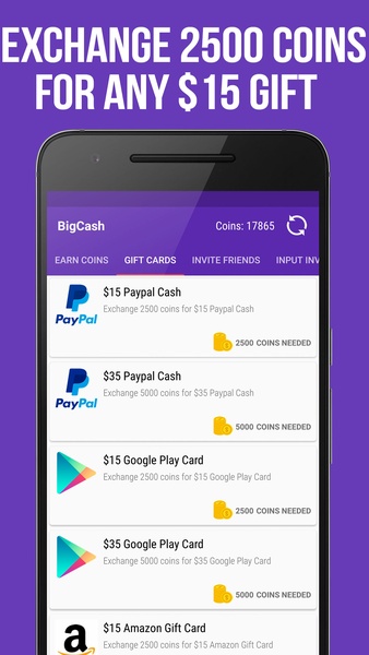 Bigcash: Earn Money & Free Gift Cards - Preview 4