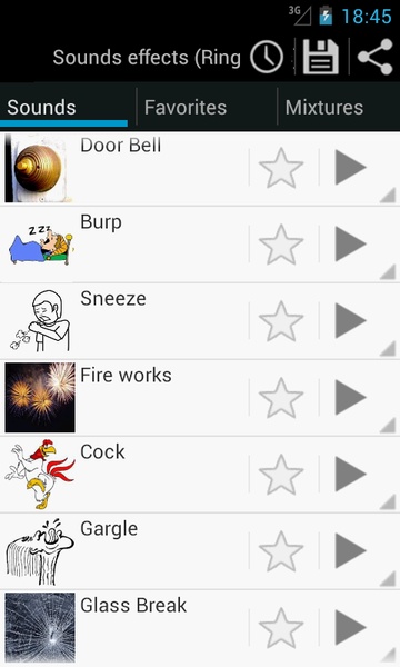 Sounds effects (Ringtones) - Preview 3