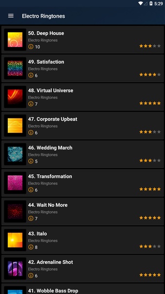 Electro ringtones - Preview 7