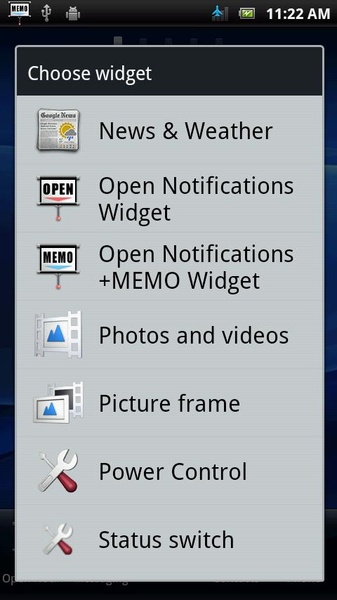 Open Notifications+MEMO - Preview 2