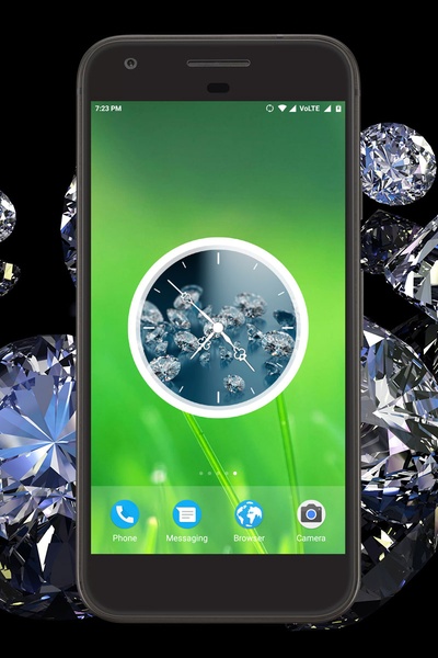 Diamond Clock Live Wallpaper - Preview 5